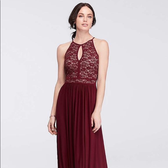 Morgan & Co. Maroon Maxi Dress - Picture 1 of 10